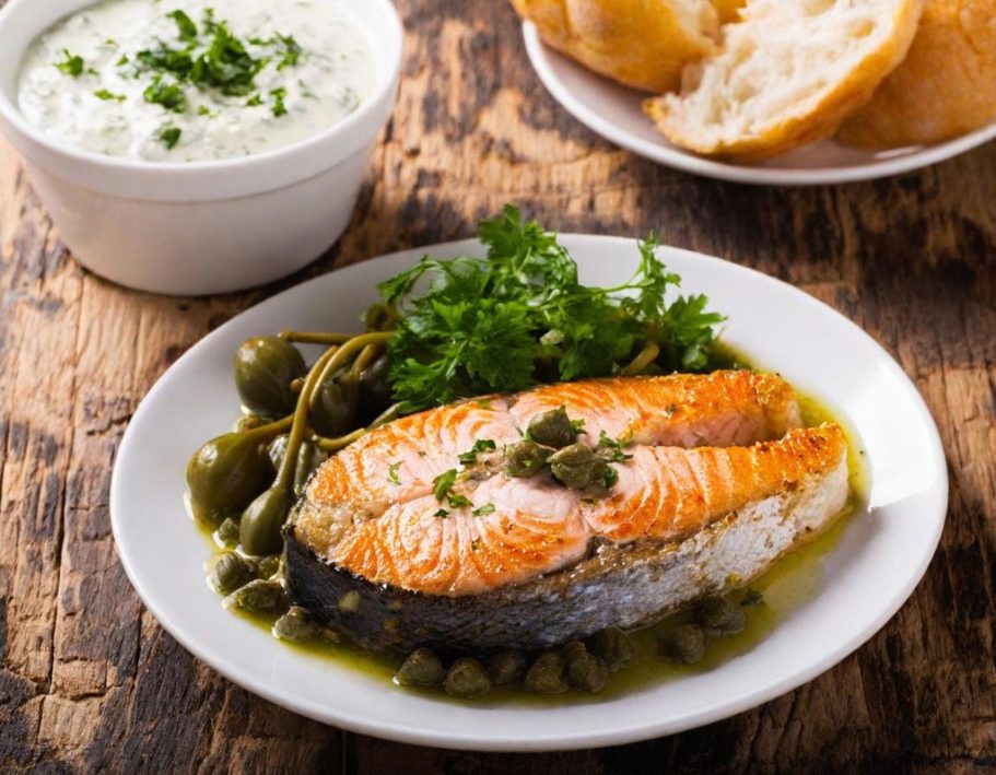 Häckerle mit Kapern Häckerle mit Kapern